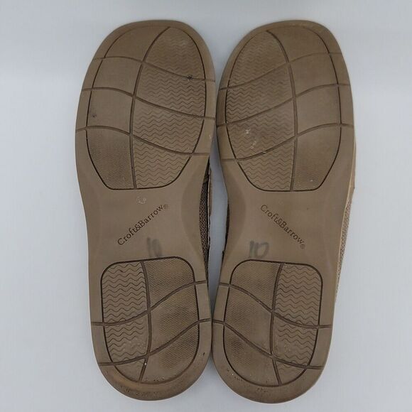 Croft & Barrow Women's Tan Boat Shoes Size 9M - Picture 9 of 13